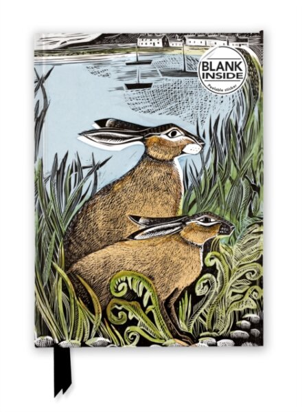 Angela Harding: Rathlin Hares (Foiled Blank Journal)