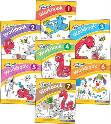 Jolly Phonics Workbooks 1–7