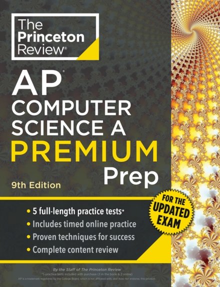 Princeton Review AP Computer Science A Premium Prep, 9th Edition