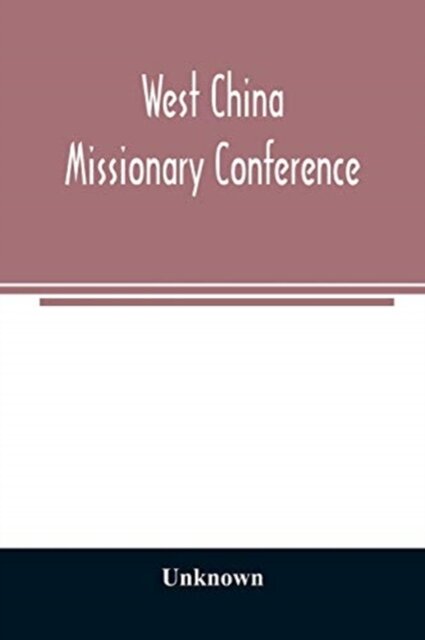 West China Missionary Conference