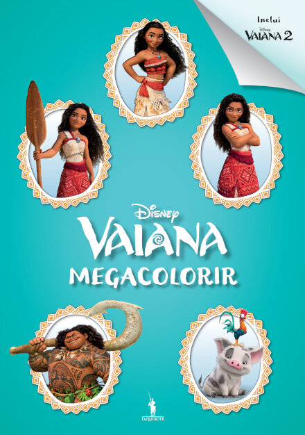 Megacolorir Vaiana 1 e 2
