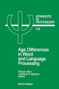 Age Differences in Word and Language Processing