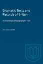 Dramatic Texts and Records of Britain