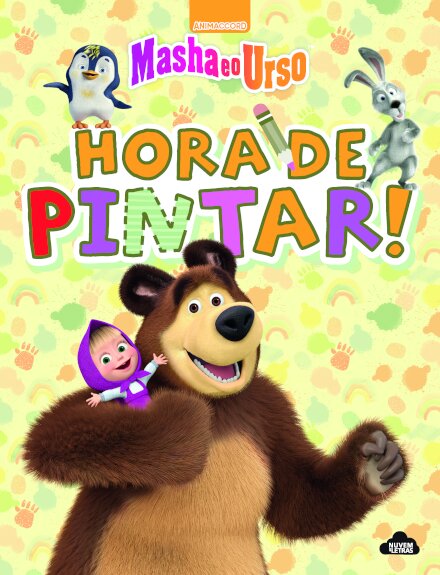 Masha: Hora de Pintar: Livro de Colorir