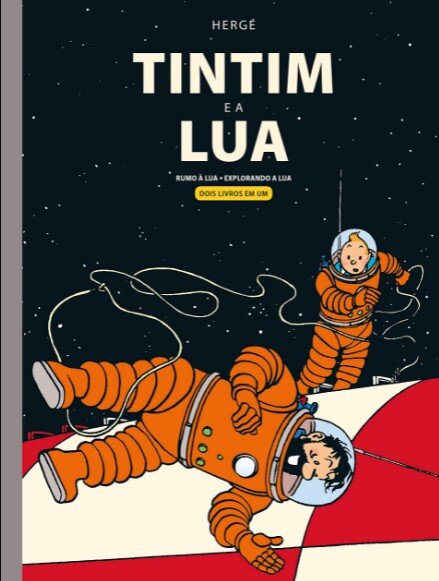 Tintim e a Lua: Rumo à Lua / Explorando a Lua (2 livros em 1