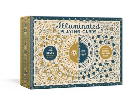 Illuminated Playing Card Set : Two Decks with Game Rules