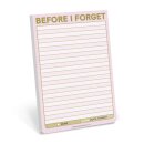 Knock Knock Before I Forget Great Big Stickies