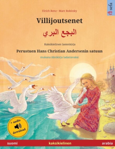 Villijoutsenet - البجع البري (suomi - arabia)