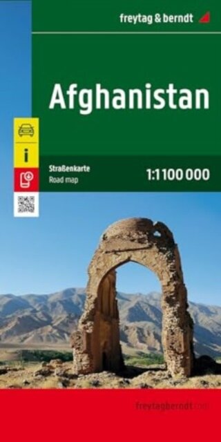 Afghanistan Road Map 1:1,100,000