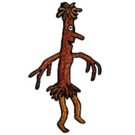 Stick Lady Love Character Sew On Patch
