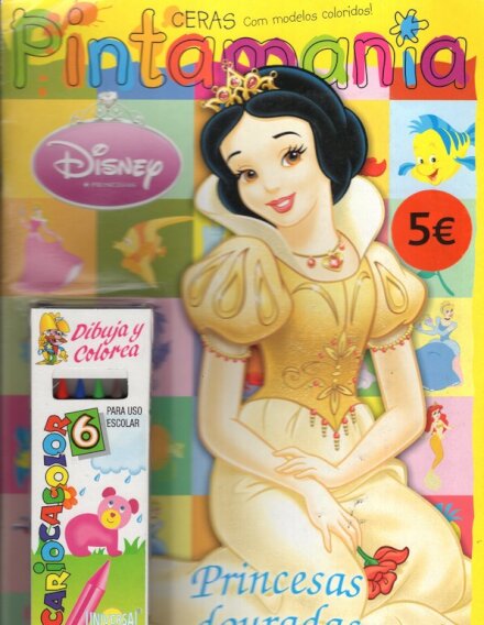 Pintamania - Princesas Douradas Pintamania