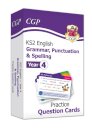 KS2 English Year 4 Practice Question Cards: Grammar, Punctuation & Spelling