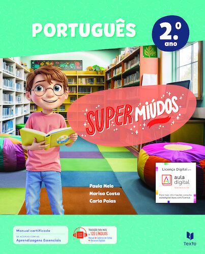 Supermiúdos Português 2.º Manual do Aluno 2025