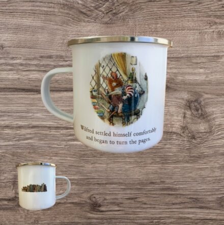 Brambly Hedge Book Lover's Enamel Mug