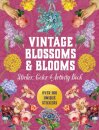 Vintage Blossoms and Blooms Sticker, Color & Activity Book