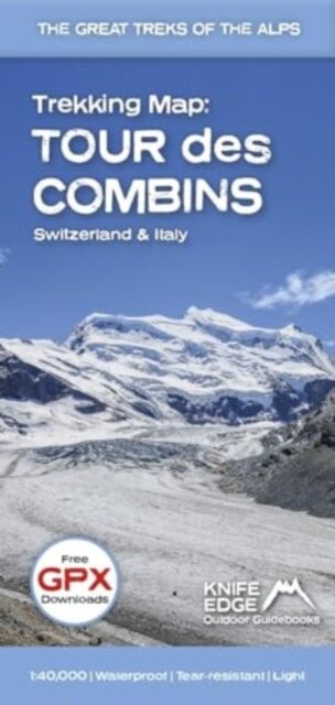 Tour des Combins Trekking Map 1: 40 000