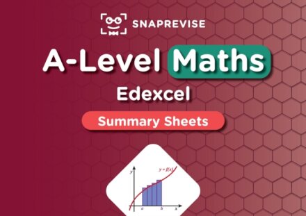 SnapRevise A-Level Edexcel Maths Summary Sheets