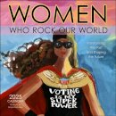 Women Who Rock Our World 2025 Wall Calendar