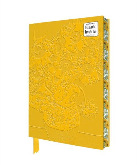 Vincent van Gogh: Sunflowers Artisan Art Blank Notebook (Flame Tree Journals)